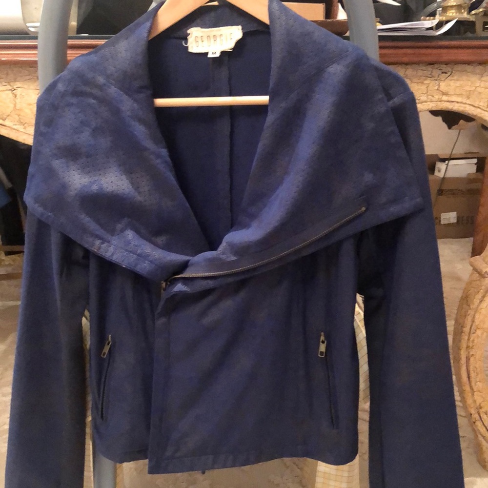 Georgie faux leather jacket